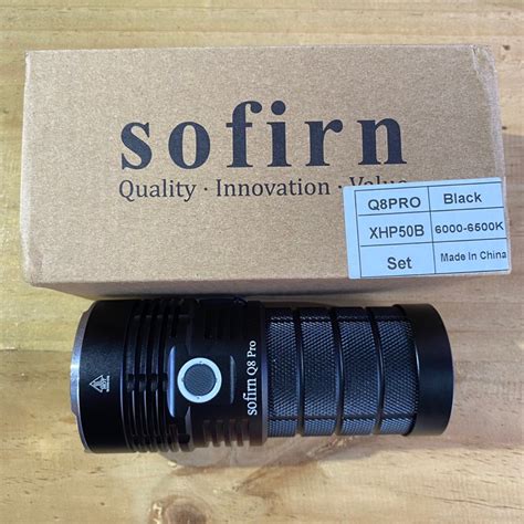 Jual Sofirn Q Pro Xhp B Lumens Senter Super Terang Shopee