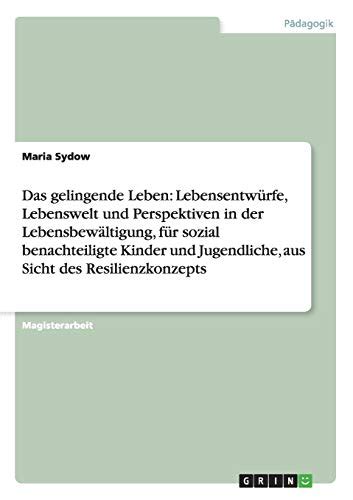 Das gelingende Leben Lebensentwürfe Lebenswelt und Perspektiven in