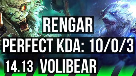 Rengar Vs Volibear Jgl Winrate Legendary Euw Master