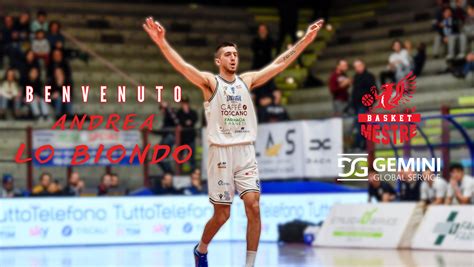 Gemini Arriva Lo Biondo Sotto Canestro Basket Mestre