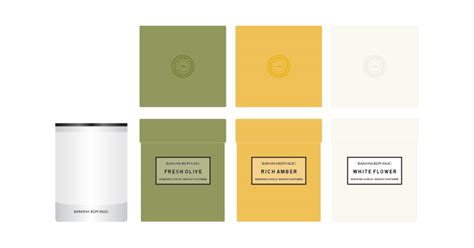 Banana Republic | Home Fragrance on Behance