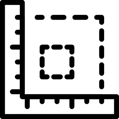 Ruler Pixel Perfect Lineal Icon