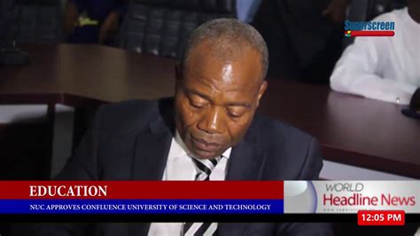 Nuc Approves Confluence University Of Science And Technology Youtube