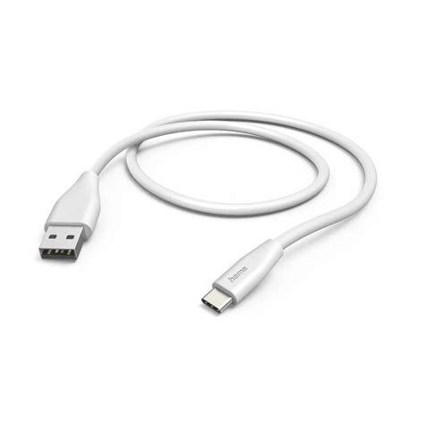 HAMA Polnilni Kabel USB A USB C 1 5 M Bel EMundia Si