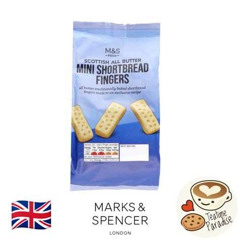 Marks And Spencer Mands Mini All Butter Scottish Shortbread 125g Shopee Malaysia