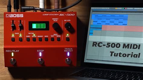 The New Boss Rc Daw Midi Sync Is Amazing How To Setup Midi Sync