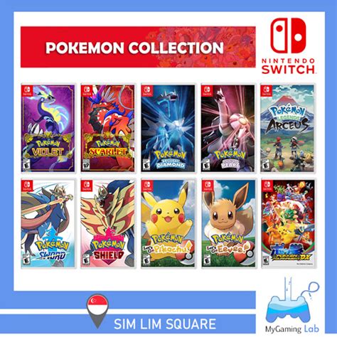 Qoo10 - [SG] Nintendo Switch Pokemon Games Collection (Scarlet / Violet ...