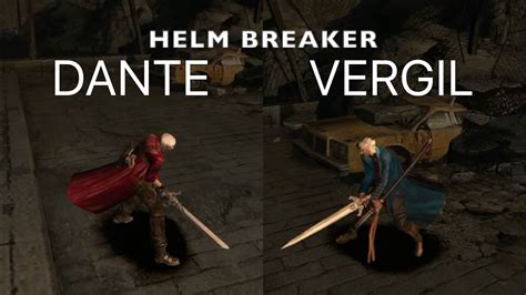 Devil May Cry Dante Vs Vergil Moveset Comparison