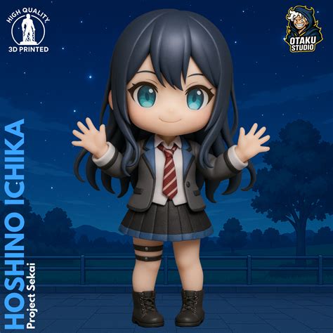 🎨 Chibi Hoshino Ichika - Project Sekai Fan Art 3D Model・ STL File for ...