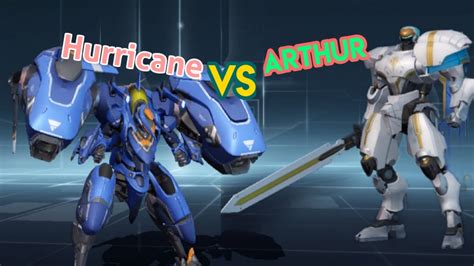 Hurricane Vs Arthur Battle Royale Super Mecha Champions Youtube