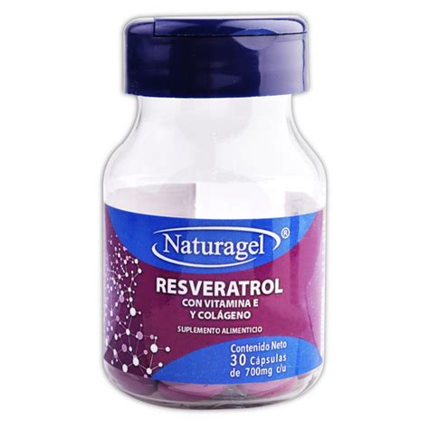 Medically Reveratrol Vitamina E Colageno C Caps Mg Farmacia