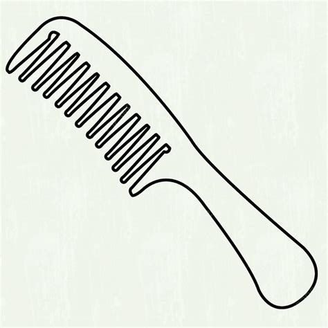 Comb Coloring Page Coloring Pages