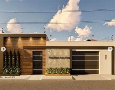 Planos Y Casas Rusticas Modernas Brick Exterior House House Fence