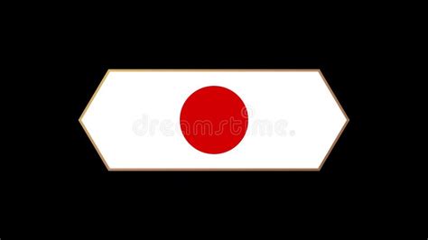 Japan Flag Presentation Animation Set Flags Of The Country