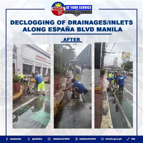 Mmda Nagsagawa Ng Declogging Ops Sa Kasagsagan Ng Masamang Panahon Radyo Pilipinas