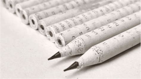 Embracing Sustainability: The Benefits of Switching to Newspaper Pencils Blogs / Videos