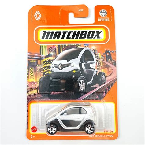 Машинка 2024 Matchbox 1 64 cast Model Toy Car 2022 RENAULT TWIZY