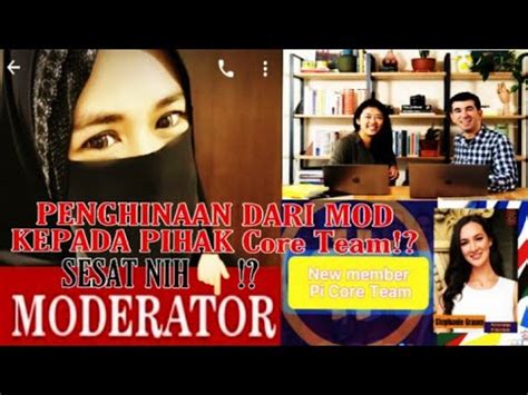 Penghinaan Terhadap Pihak Core Team Oleh Mod Berita Pi Network