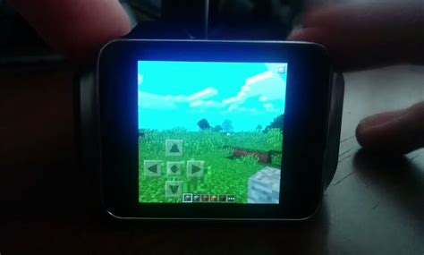 Yes You Can Play Minecraft On An Android Wear Smartwatch Gear Live