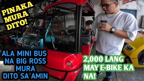 BODEGA NG E BIKES BODEGA PRICE KAYA MURA E BIKE NA PAMPAMILYA 6 8