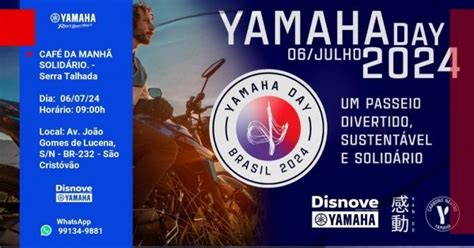 Disnove Yamaha Yamaha Day Serra Telhada Em Serra Talhada Sympla