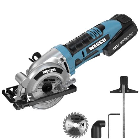 Buy Cordless Mini Circular Saw Wesco V Max Cordless Compact Circular