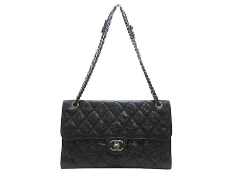 Chanel Timeless Black Pony Style Calfskin Ref Joli Closet