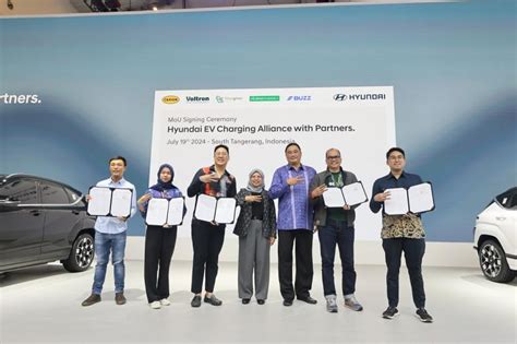 Hyundai Motors Indonesia Sebar 400 Lebih Charging Station Bersama Mitra