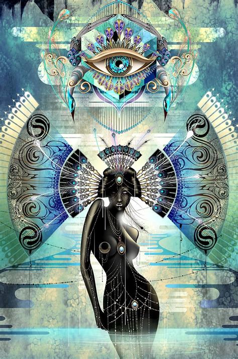 Chris Saunders Visionary Art Art Inspiration Psychedelic Art