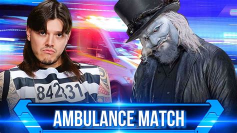 WWE 2K24 Dominik Mysterio VS Uncle Howdy Ambulance Match Money In