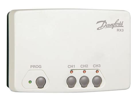 Danfoss Rx3 Three Channel Receiver Works With 3 Wireless Thermostats