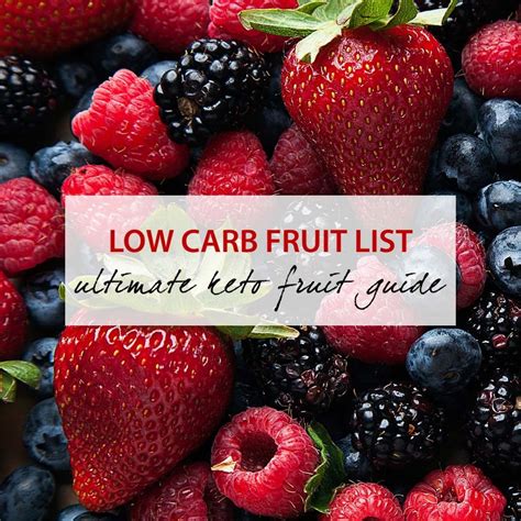 Low Carb Fruits List The Ultimate Guide To Keto Fruits The Keto Queens