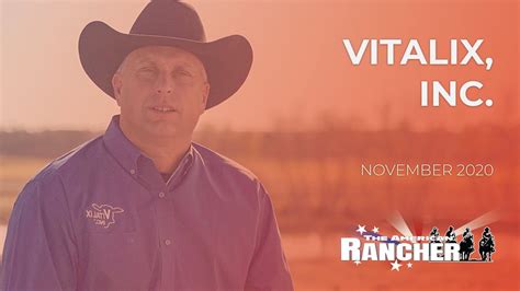 Vitalix Inc The American Rancher Youtube