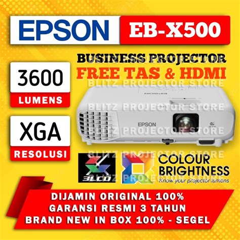 Jual Projektor Proyektor Epson Eb X Pengganti X