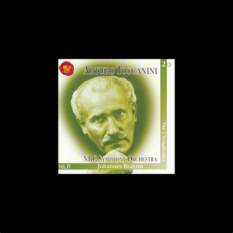 Brahms Symphonies Nos By Arturo Toscanini Nbc Symphony