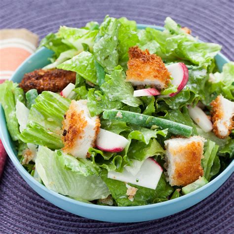 Recipe Crispy Chicken Chopped Salad With Creamy Buttermilk Dressing