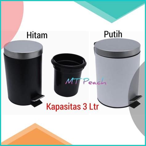 Jual Krisbow Tempat Sampah Pedal Ltr Pedal Bin Round Ltr B