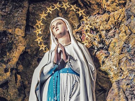 Our Lady Of Lourdes Wallpaper