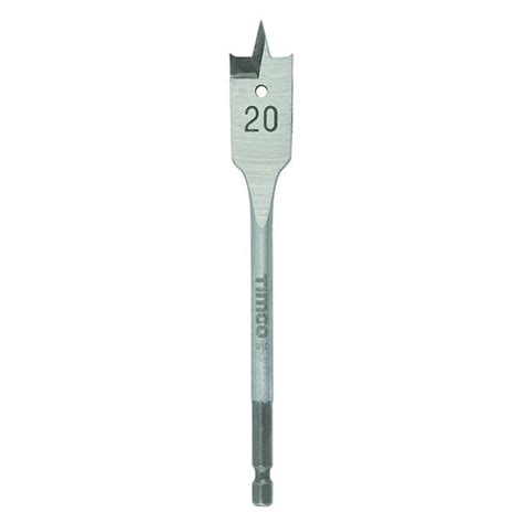 Timco Flat Wood Drill Bit 20mm X 152mm Fb20 Heavinsie