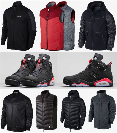 Jordan Jackets to Wear with the Air Jordan 6 Black Infrared 23 ...