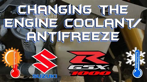 How To Drain Flush Refill And Bleed The Motorcycle Coolant Antifreeze