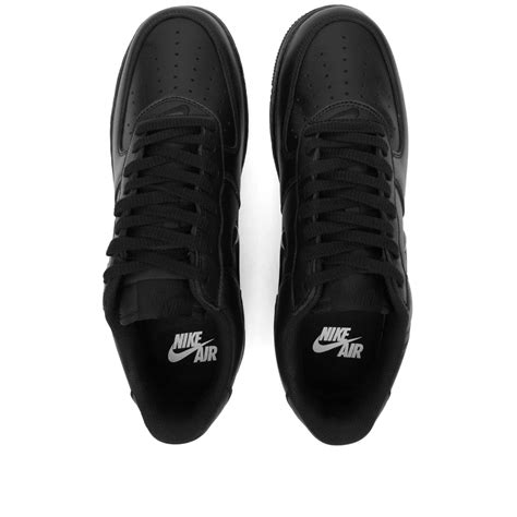 Nike Air Force 1 Low Retro Black And Black End Us