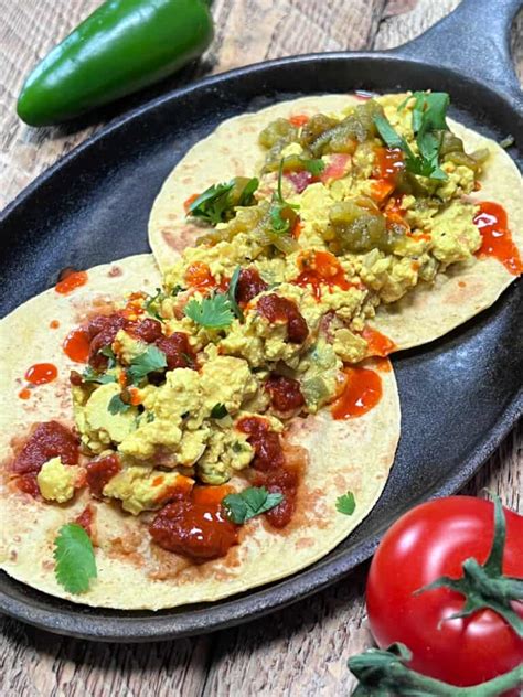 Mexican Tofu Scramble Brand New Vegan