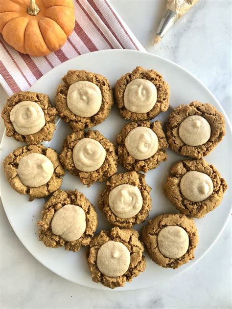 Gluten Free Pumpkin Thumbprint Cookies Made With Cassava Flour