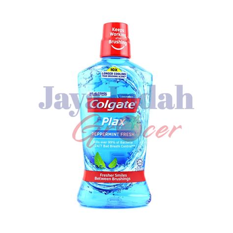 Colgate Mouthwash Plax Peppermint Fresh 750ml Jaya Indah Grocer