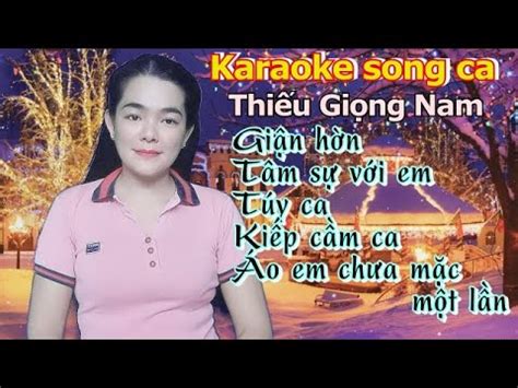 Karaoke Li N Kh C Bolero Song Ca Thi U Gi Ng Nam H T V I N Hi P B N