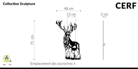 Cerf Sculpture En M Tal En M Tal D Coup Je Suis Art