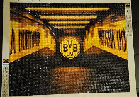 Borussia Dortmund Unisex Erwachsene BVB Diamand Painting