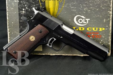 Colt Pre Gold Cup National Match 1911 45 Acp Semi Auto Pistol 1966 C