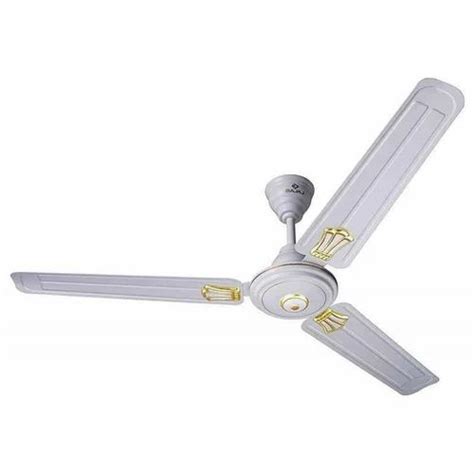 Bajaj New Bahar Deco Mm White Ceiling Fan At Rs Bajaj